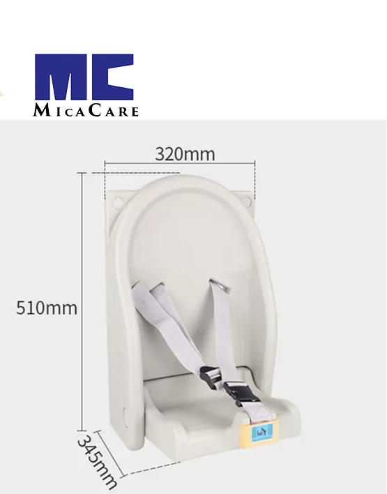 Baby Protection Seat with Raised Sides Safety Belt Made of Durable HDPE - Image 5