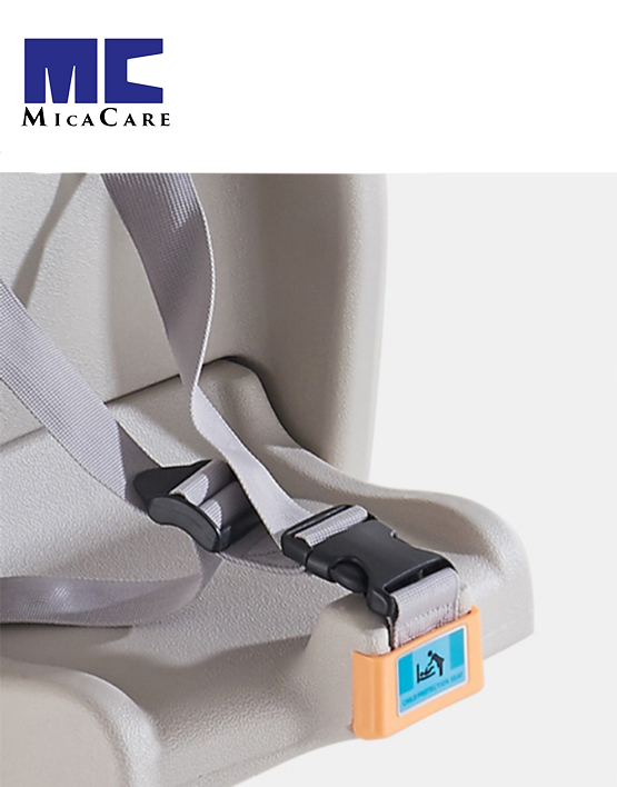 Baby Protection Seat with Raised Sides Safety Belt Made of Durable HDPE - Image 4