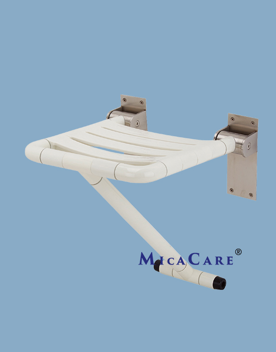 Heavy-Duty Foldable Shower Chair with Anti-Slip Design for Seniors