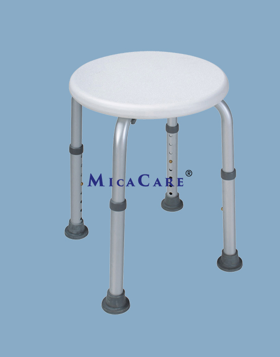 Premium Ergonomic Shower Chair with Adjustable Height for Comfort