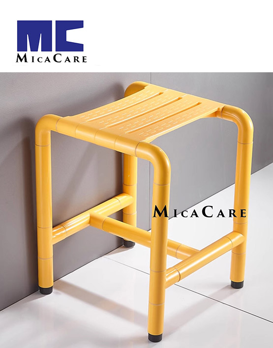 Sturdy Free-Standing Bath Chair with Enhanced Anti-Slip Design - Image 3