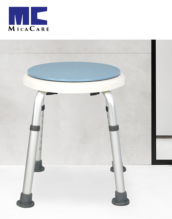 Ergonomic Swivel Commode Chair with Adjustable Height Features - Image 3