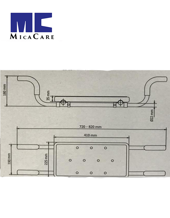 Durable Hanging Aluminum Alloy Shower Chair for Seniors - Image 5