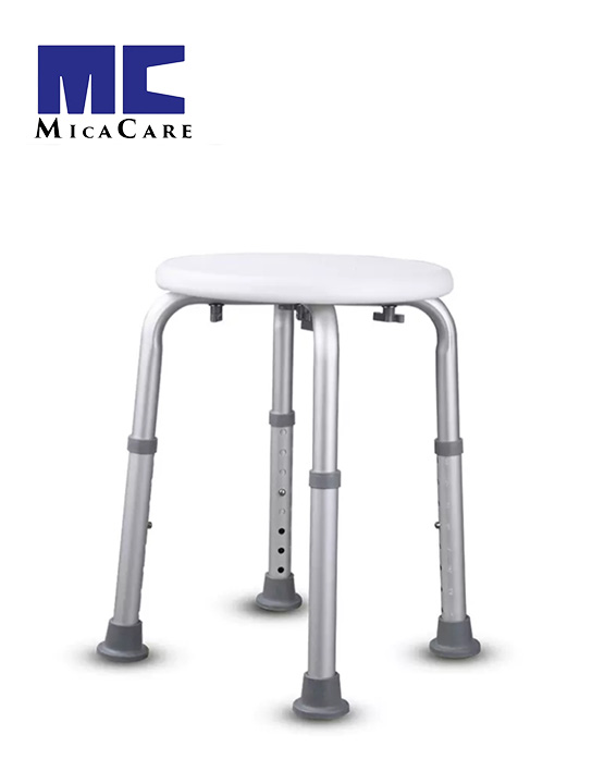 Premium Ergonomic Shower Chair with Adjustable Height for Comfort - Image 4