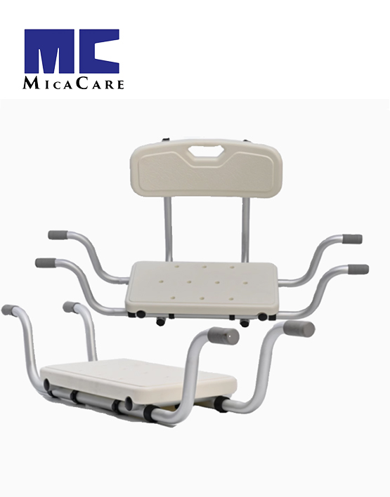 Adjustable & Removable White Bathtub Seat with Backrest Safe, Relaxing Baths - Image 4