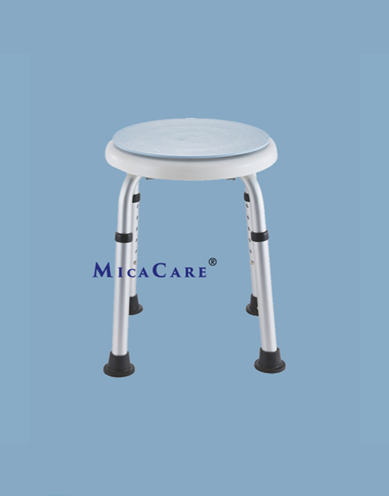 Ergonomic Swivel Commode Chair with Adjustable Height Features