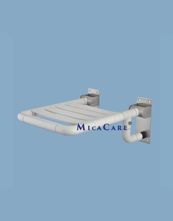 Compact Folding Shower Chair with Safety Features for Seniors