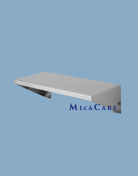 Heavy-Duty Commercial Stainless Steel Wall Shelf for Hotels