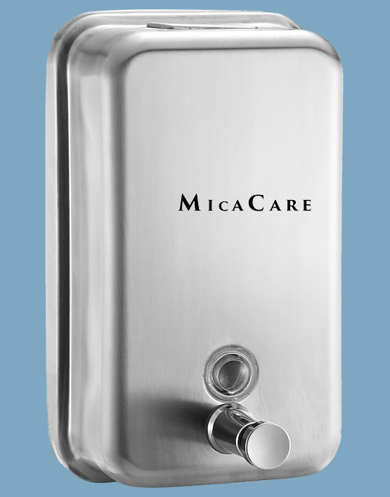 High-Capacity 1200ml Premium Soap Dispenser with Satin Matte Finish