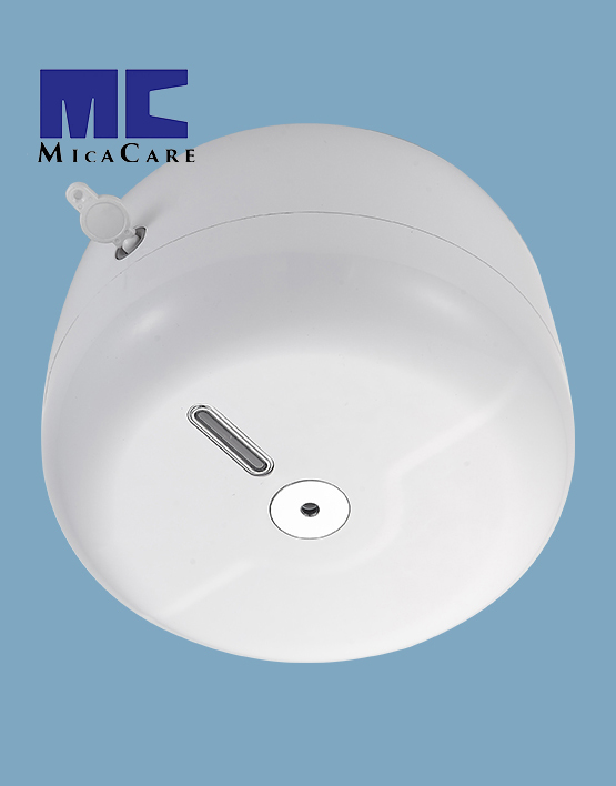 High-Capacity White Paper Dispenser with Secure Lock