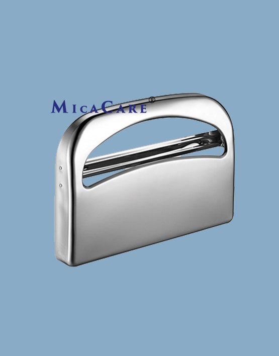 Touch-Free Elegant Stainless Steel Toilet Seat Cover Dispenser