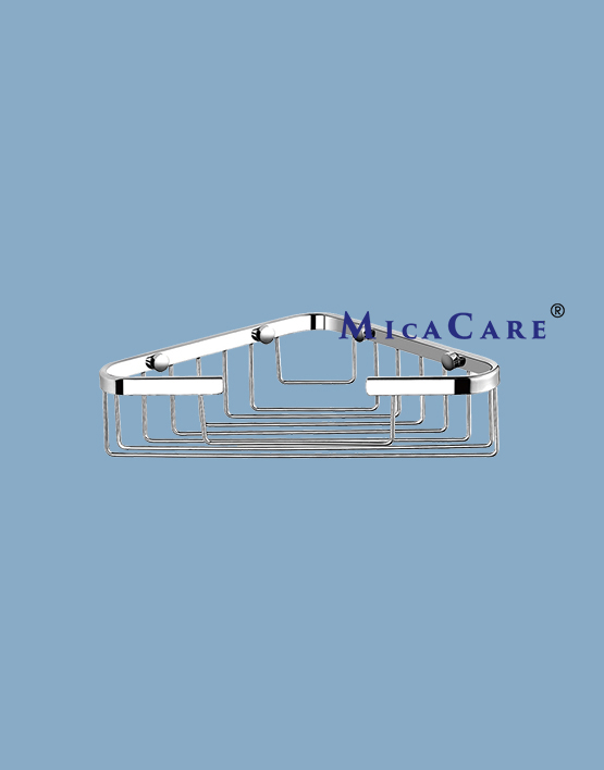 Compact Bathroom Shower Shelf for Toiletries and Accessories