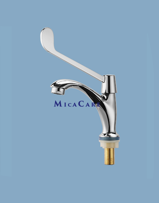 Stylish Cold Water Basin Faucet with Extended Handle Design