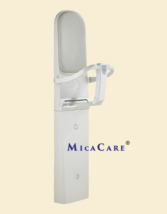 Secure & Stable Wall-to-Floor Baby Table with Safety Enclosure for Commercial Bathrooms