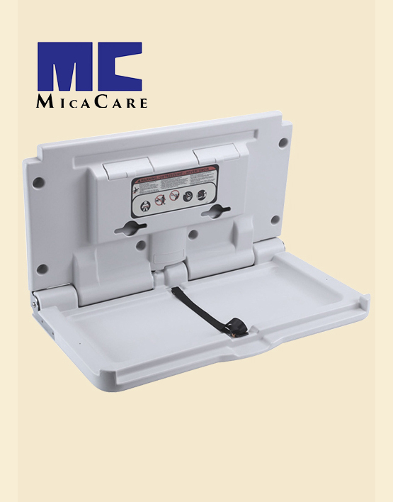 Space-Saving HDPE Changing Table for Baby Care Solutions