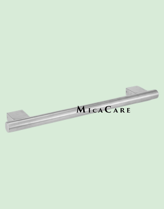 Satin Nickel Finish Straight Grab Bar - 18-Inch Bathroom Safety Rail - Image 3