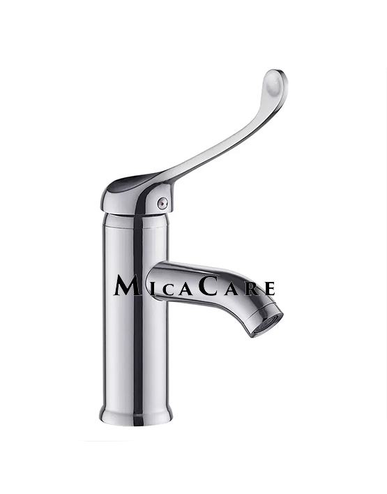 Stylish Cold Water Basin Faucet with Extended Handle Design - Image 3