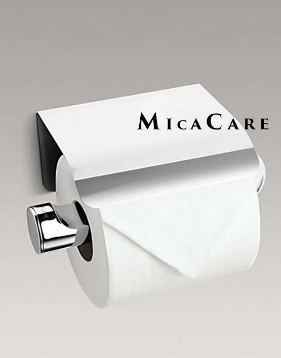 Premium Jumbo Roll Paper Holder with Waterproof Stainless Steel Cover - Image 3