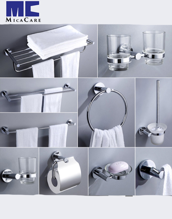 Premium Wall-Mounted Stainless Steel Towel Rack for Bathrooms - Image 3