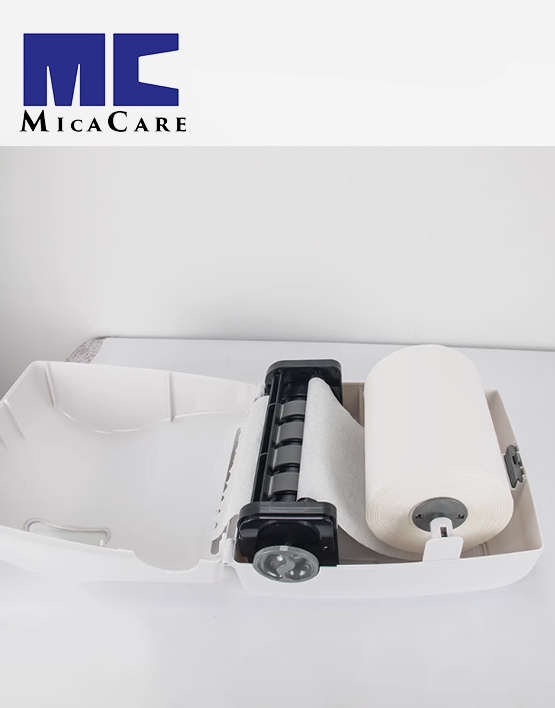 Eco-Friendly Auto-Cut Paper Towel Dispenser Made From Recycled Plastic - Image 4