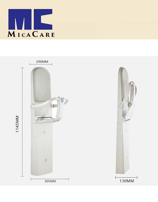Secure & Stable Wall-to-Floor Baby Table with Safety Enclosure for Commercial Bathrooms - Image 4