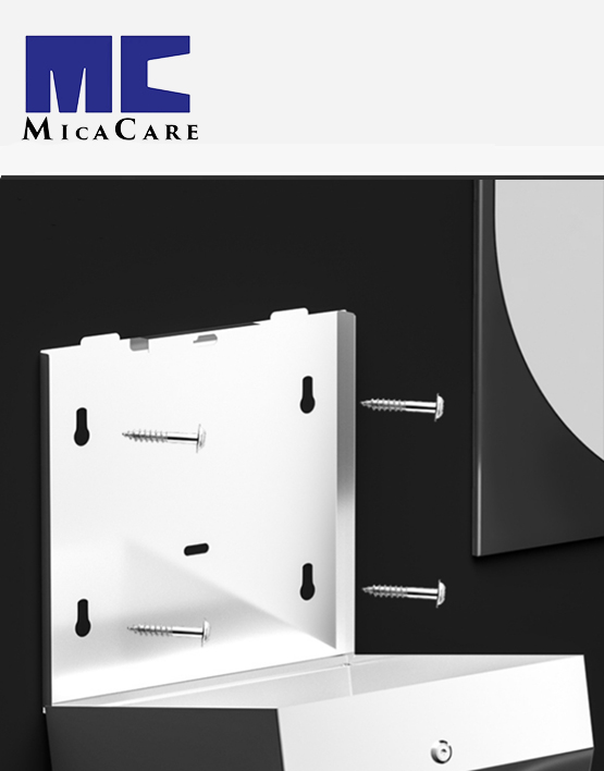 Secure & Hygienic Z-Fold Tissue Dispenser - Stainless Steel with Key Lock - Image 5