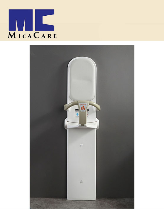 Secure & Stable Wall-to-Floor Baby Table with Safety Enclosure for Commercial Bathrooms - Image 5