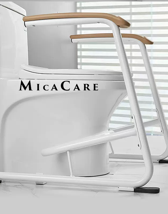 Adjustable 25-Inch Free Standing Toilet Safety Rail for Elderly & Seniors - Image 4