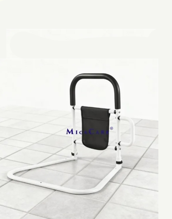 Adjustable Bed Safety Rail for Enhanced Mobility Support - Image 3