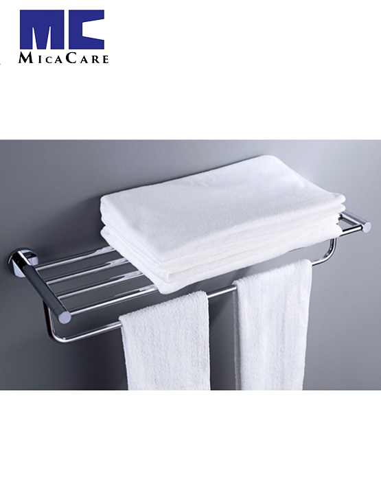 Premium Wall-Mounted Stainless Steel Towel Rack for Bathrooms - Image 6