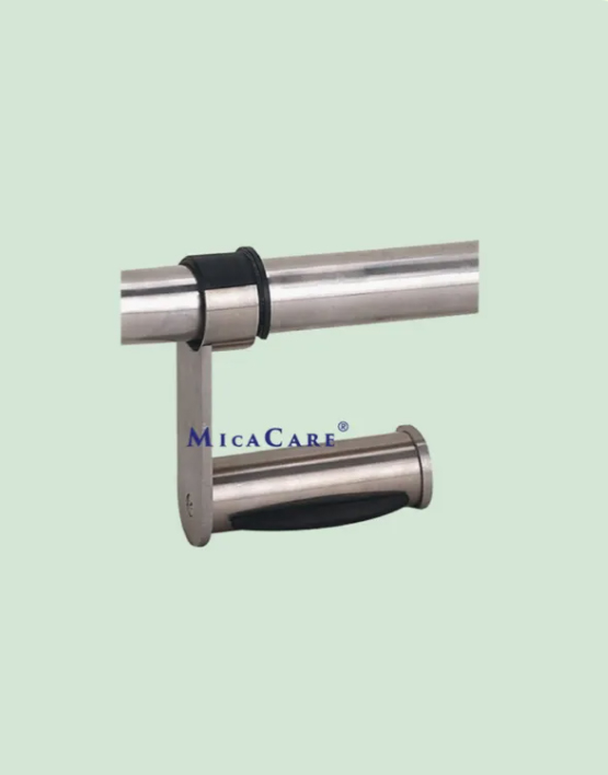 Premium Safety Grab Bar with Integrated Toilet Paper Holder