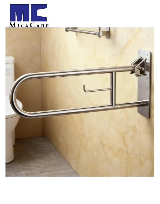 Stainless Steel Non-Slip Safety Rail for Secure Elderly Support - Image 3