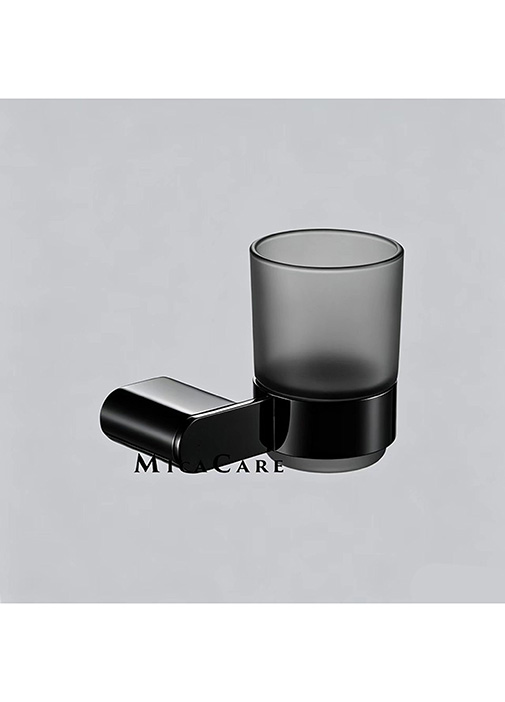 Hotel Bathroom Toothbrush Cup with Mouthwash Rinse Function - Image 3