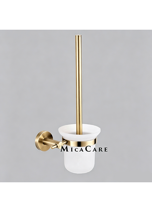 Modern Bathroom Eco-Friendly Toilet Brush with Holder Set - Image 3