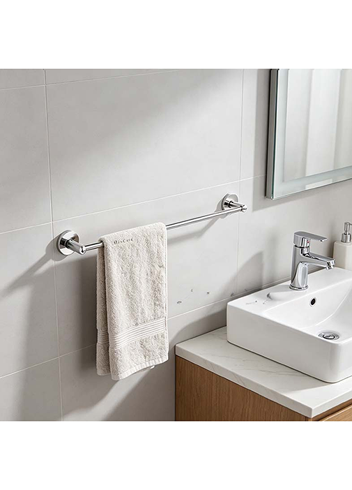 Sleek Bathroom Towel Bar Mounting Screws for Neat Storage Arrangement - Image 4