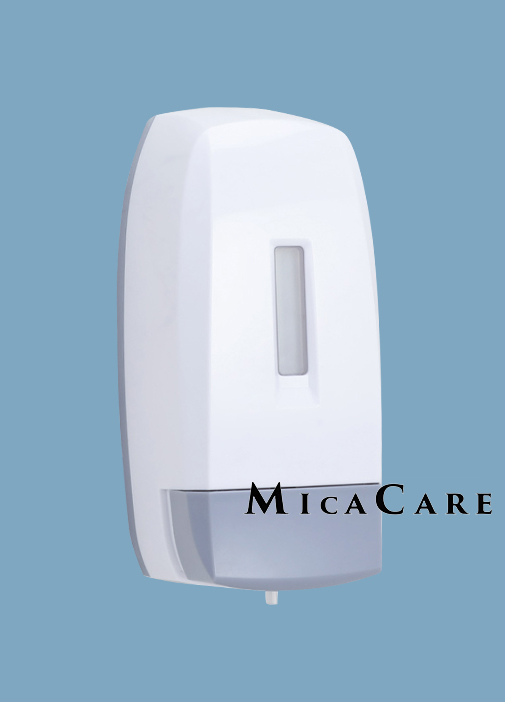 Large Capacity Wall Mount Manual Liquid Soap Dispenser for Bathroom