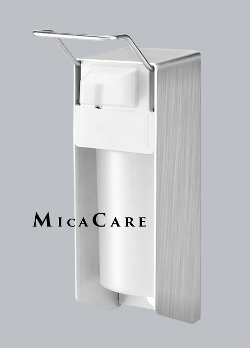 Wall Mount Elbow Operated Stainless Steel Soap Dispenser Bathroom Accessory