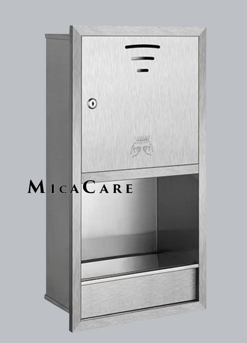 Wall Mount 304 Stainless Steel Commercial Bathroom Hand Dryer