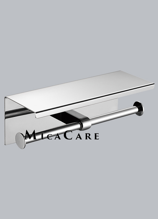 Commercial Bathroom Stainless Steel Double Roll Dispenser Stand