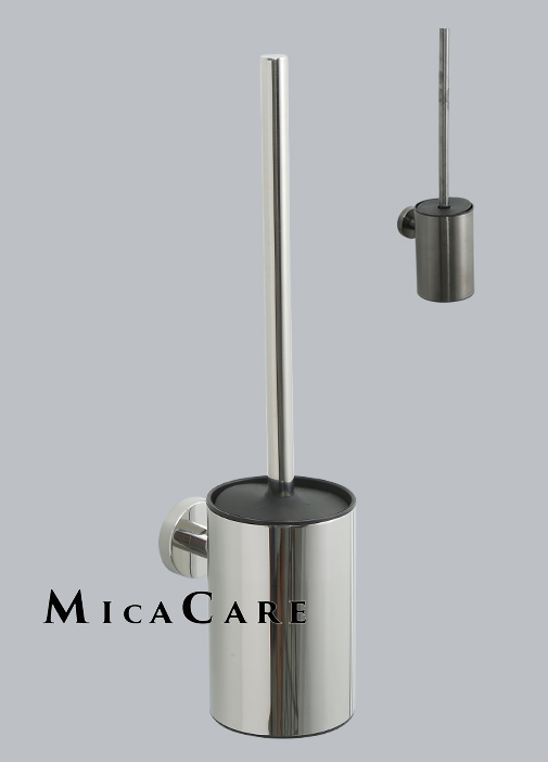 Compact Stainless Steel Bathroom Toilet Brush Holder