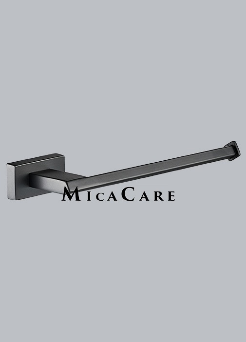 Stylish Matt Black 304 Stainless Steel Toilet Paper Holder