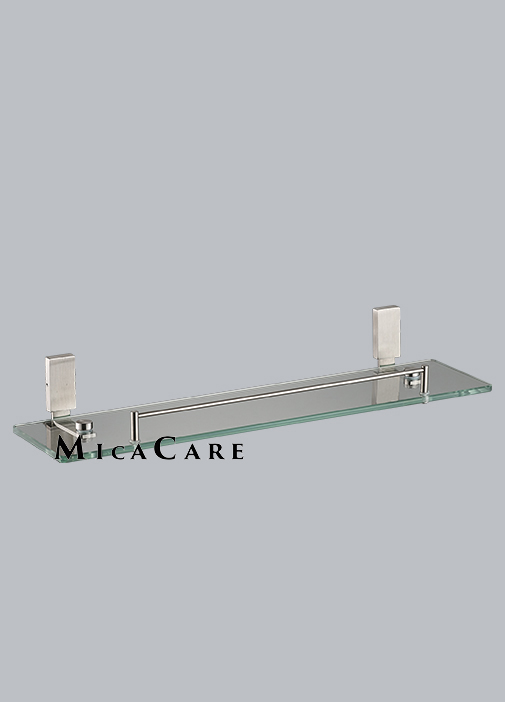 Stylish Chrome 304 Stainless Steel Square Wall Mount Bathroom Shelf