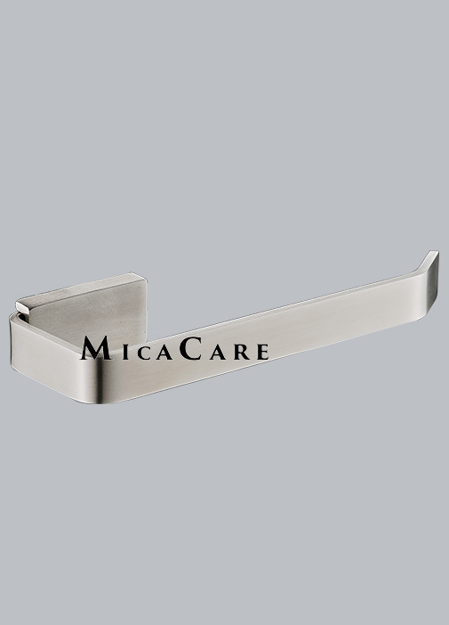 Modern Polished Chrome Square 304 Stainless Steel Wall Mount Towel Ring