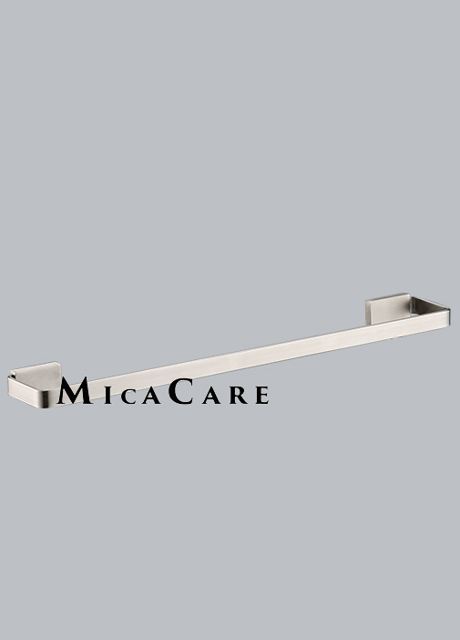 Premium 304 Stainless Steel Rectangular Screw Mount Towel Bar