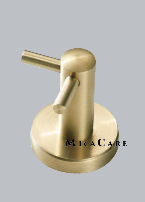 Long-Lasting Concealed Mount Chrome Dual V Utility Hook for Bathrooms