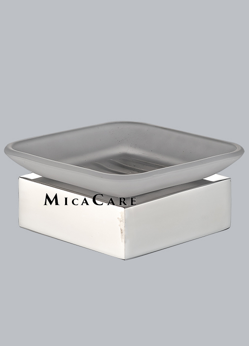 Wall Mount Square 304 Stainless Steel Brushed Soap Holder for Shower Bathroom