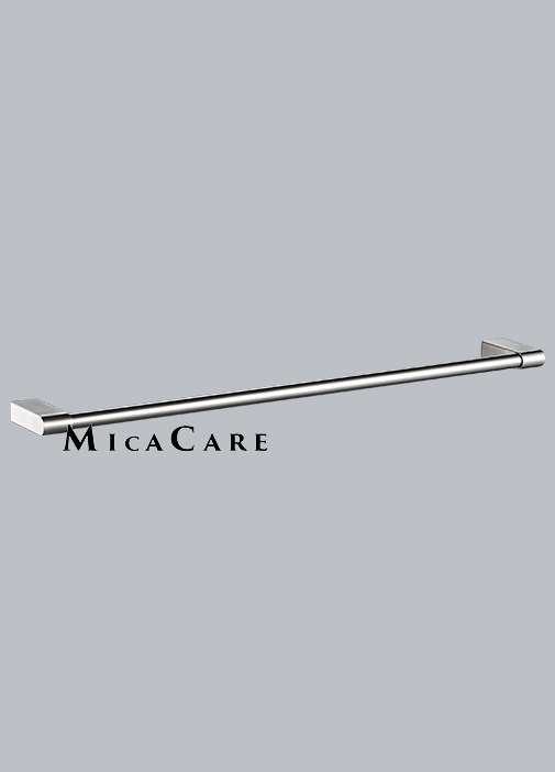 Wall Mount Polished Stainless Steel Bathroom Towel Holder