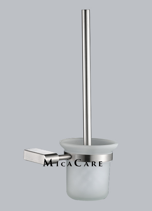 Contemporary Matt Black 304 Stainless Steel Toilet Brush Holder
