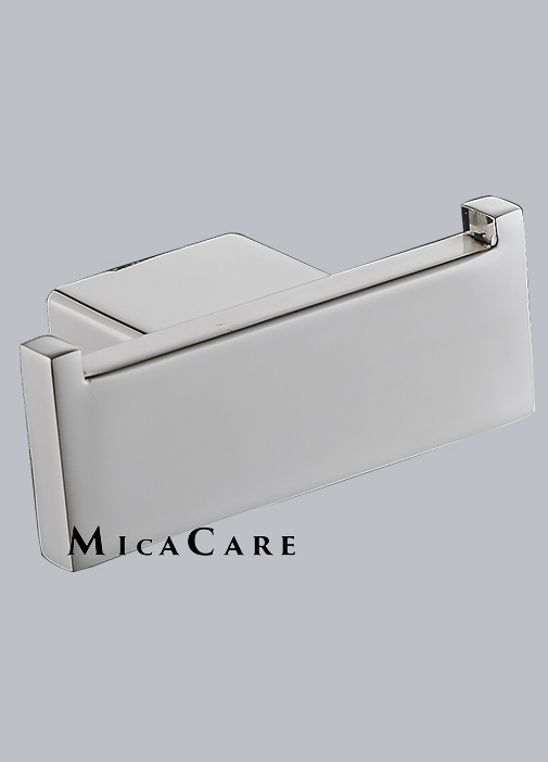 Elegant Brushed Gold SS304 Wall Mount Double Bathroom Hook