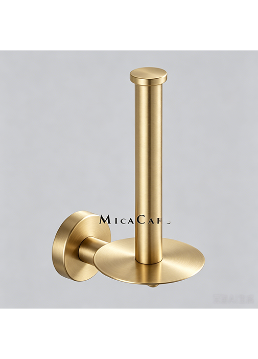 Premium SS304 Steel Sleek Vertical Wall-Mounted Toilet Paper Holder - Image 3